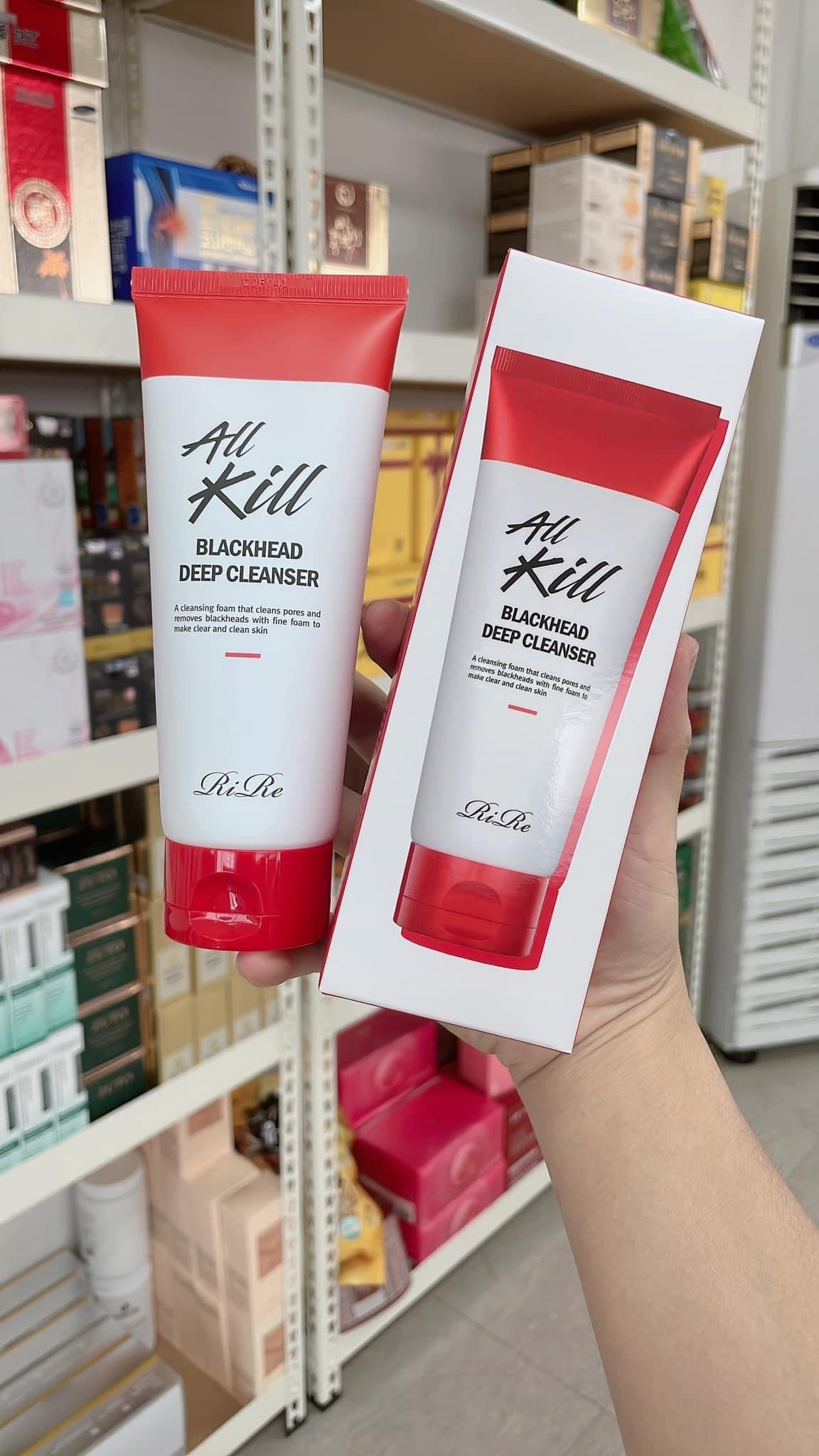 Sua rua mặt Rire all kill blackhead