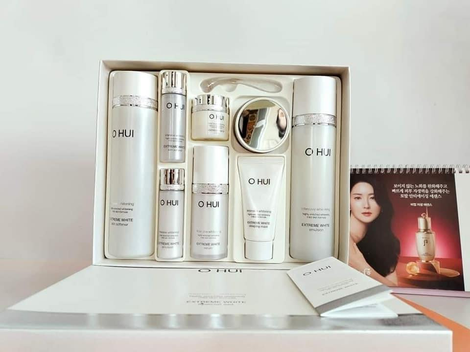 Set ohui trang 8 món