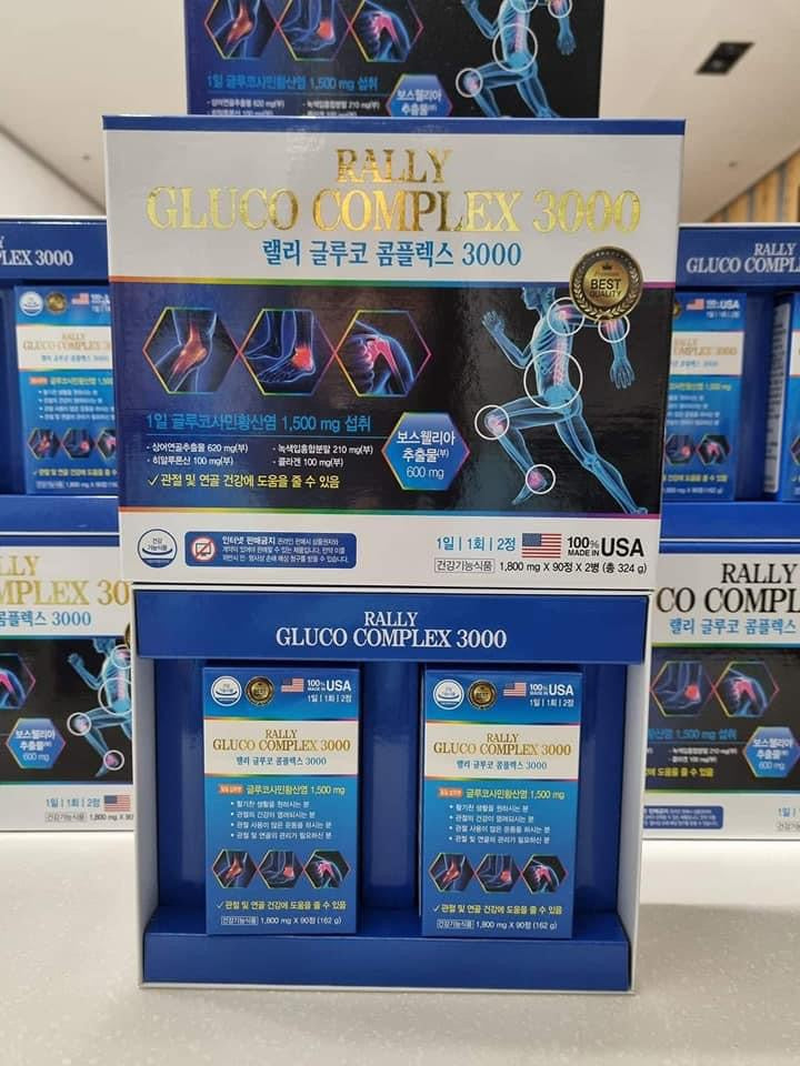 Thuoc xuong Rally Gluco complex 3000