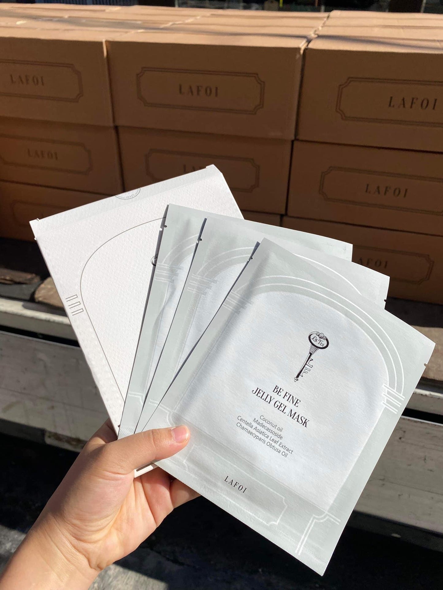 Mat na thach Be Fine jelly gel mask (3m)