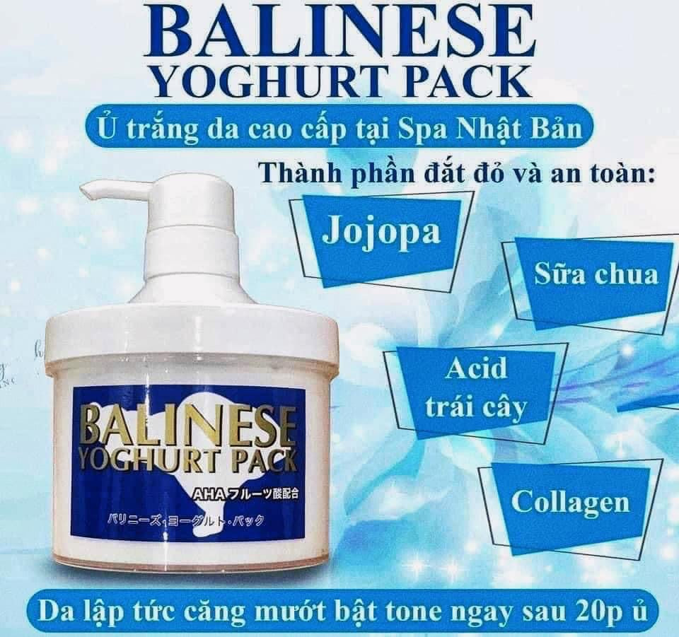 Balinese u trang sua chua (500gam)
