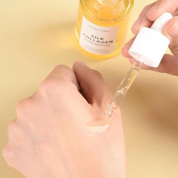 SO NATURSILK COLLAGEN GLOW AMPOULE - Anti-Aging Serum, Intense Hydration + Mo