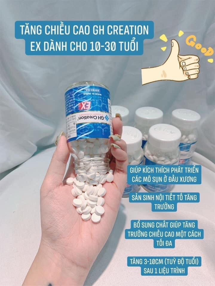 Thuoc tang chieu cao EX GH creation Japan