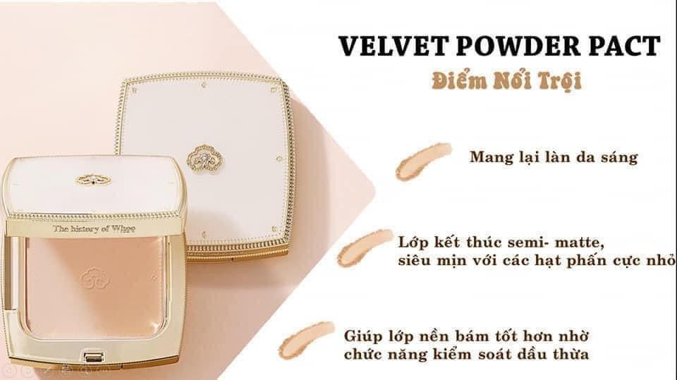Set phan phu Whoo velvet powder