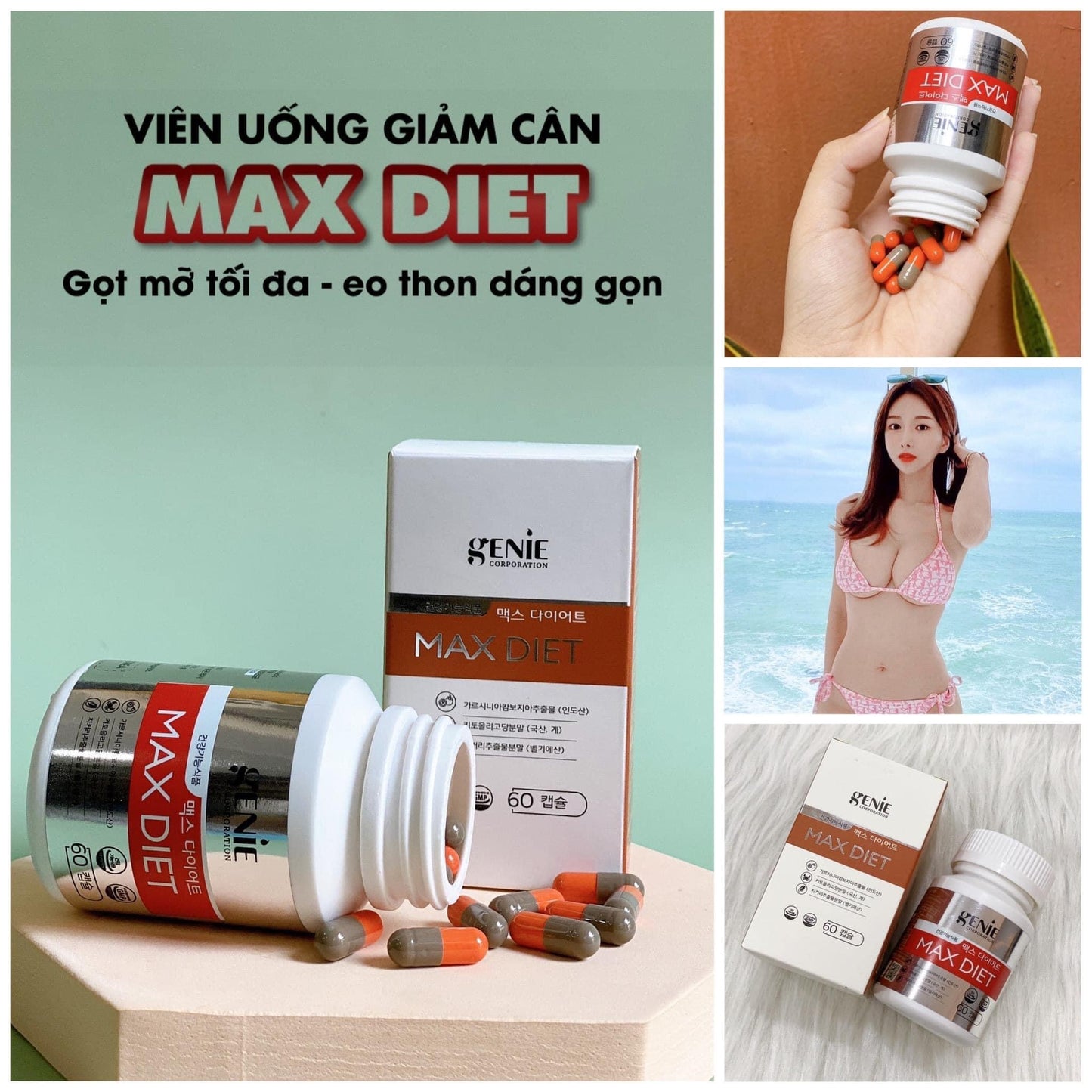 Giam can Max Genie