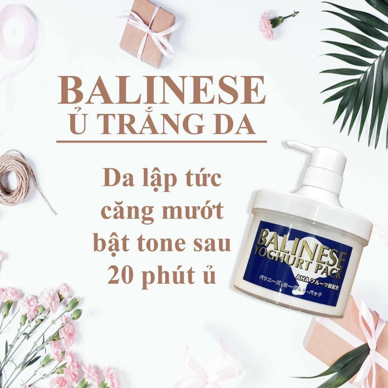 Balinese u trang sua chua (500gam)