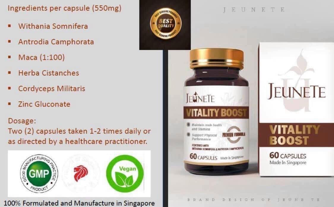 Jeunete vitality boost