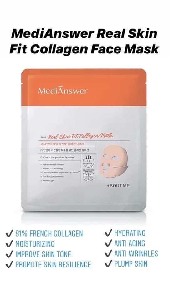 MediAnswer Real Skin Fit Collagen Mask