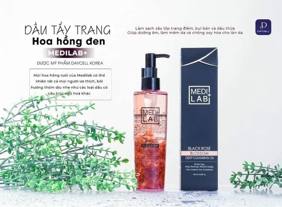 Dau Tay trang medilab hoa hong den