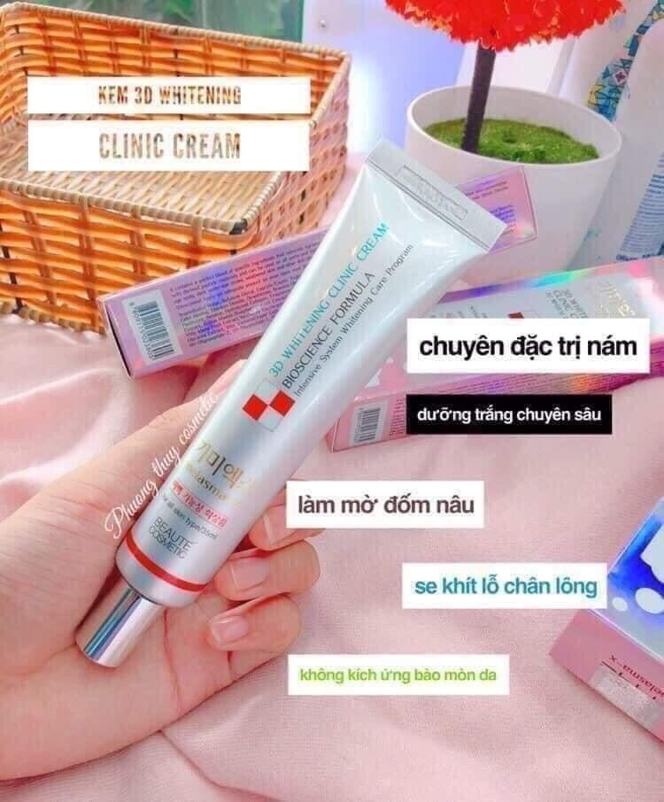 Kem nam 3D clinic cream
