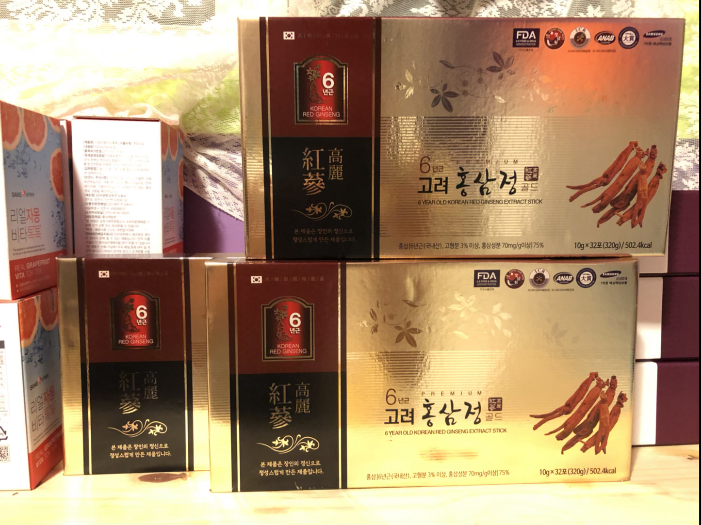 Hồng sâm 6 tuổi