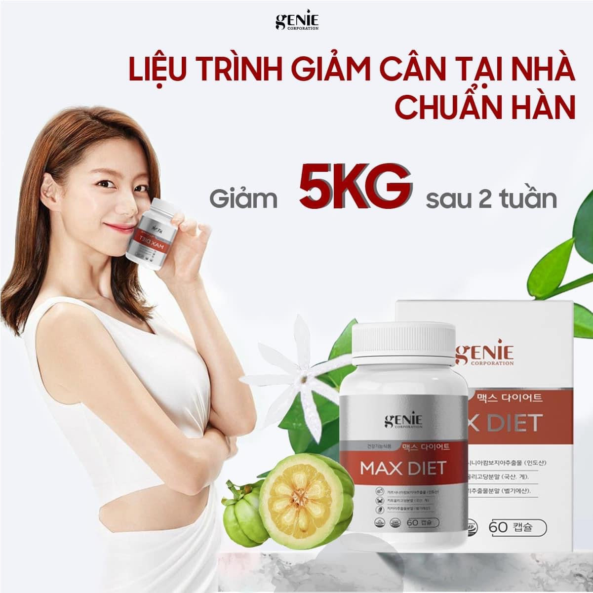 Giam can Max Genie