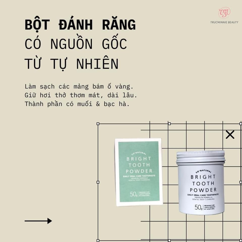 Bright tooth powder ( bot trang rang)