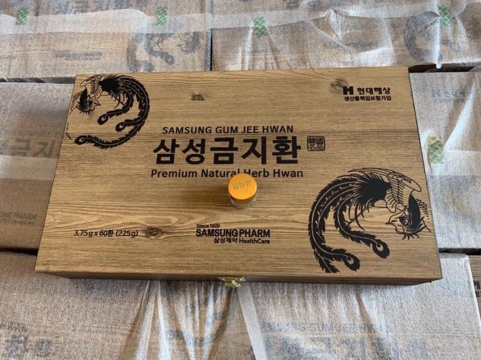 An cung hop gỗ- hop giấy 60 vien