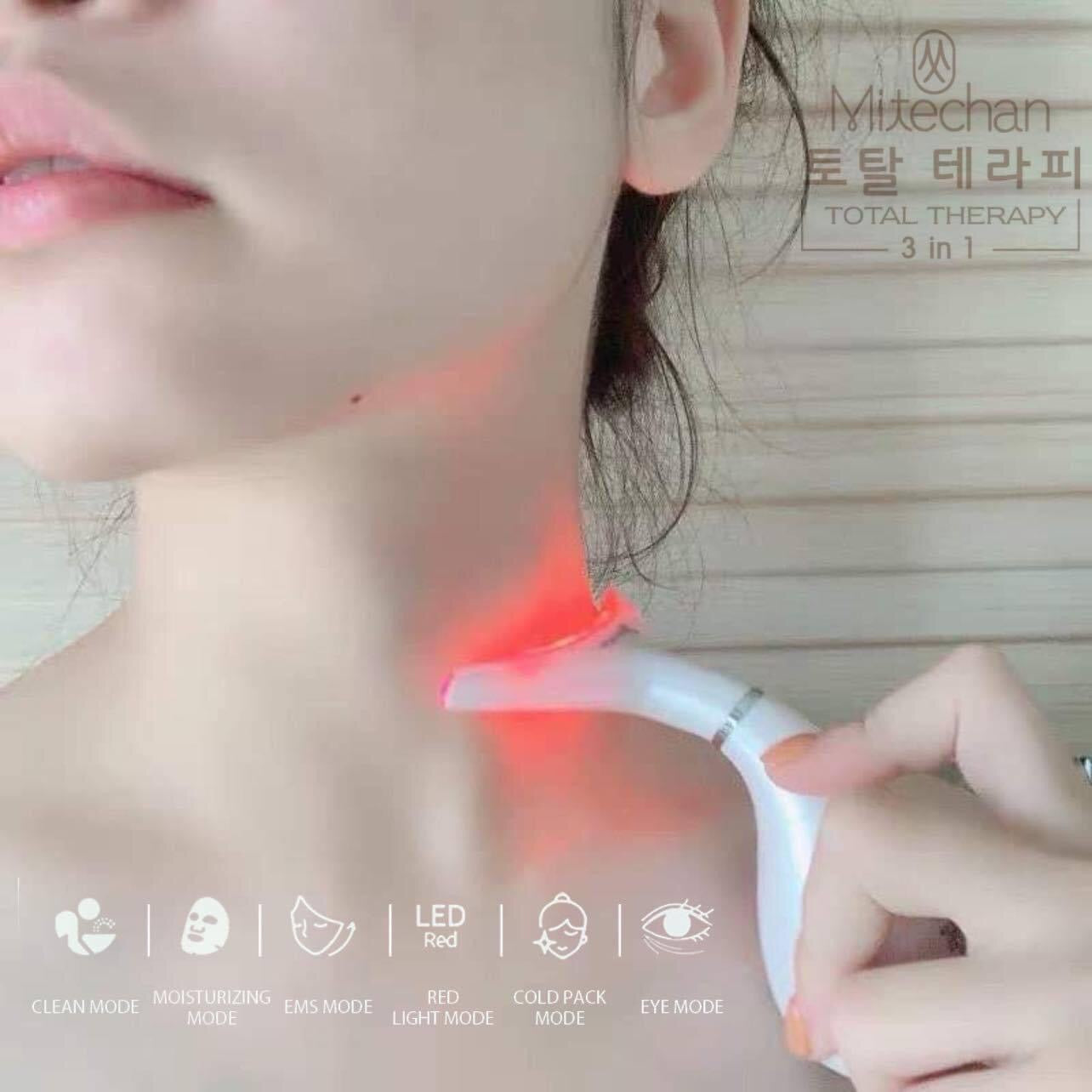 May Nâng Cơ Trẻ Hoá Tại Nhà Với Mitechan Total Theraphy 3 in1