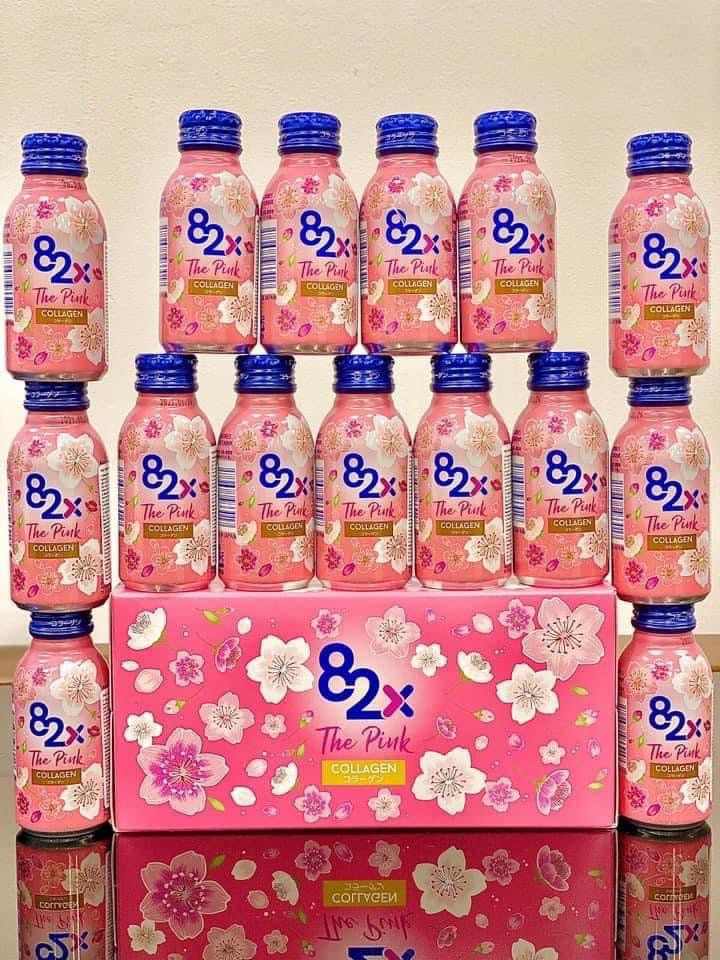 The Pink collagen 82x sakura(hop 10 chai)