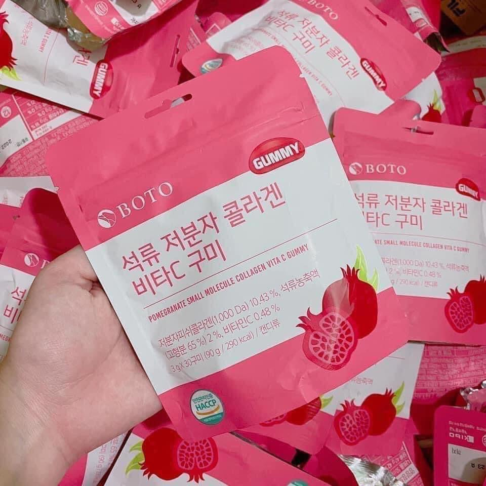 Keo deo gummy Boto Collagen luu vita c
