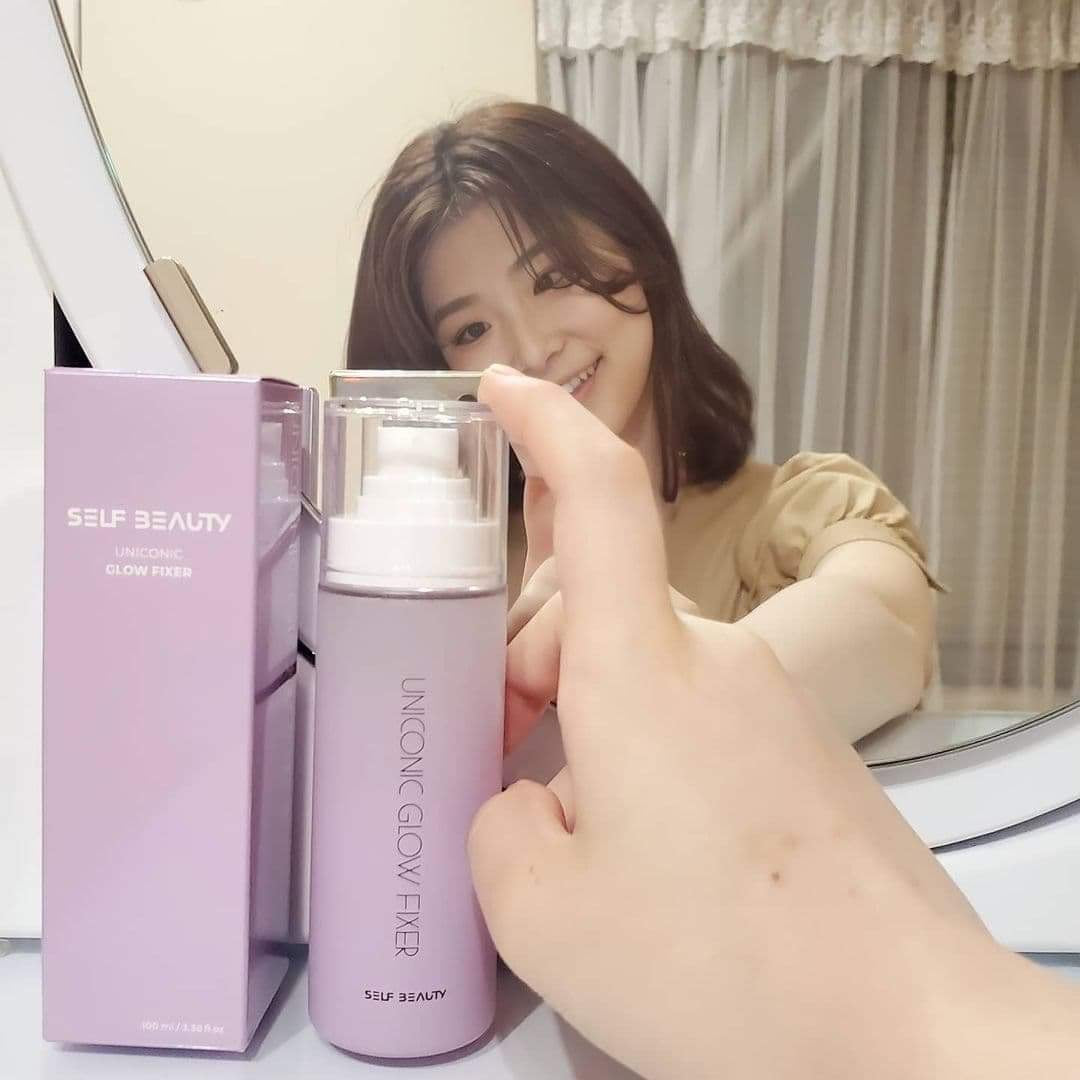 Xit khoang khoa makeup Self beauty uniconic glow fixee