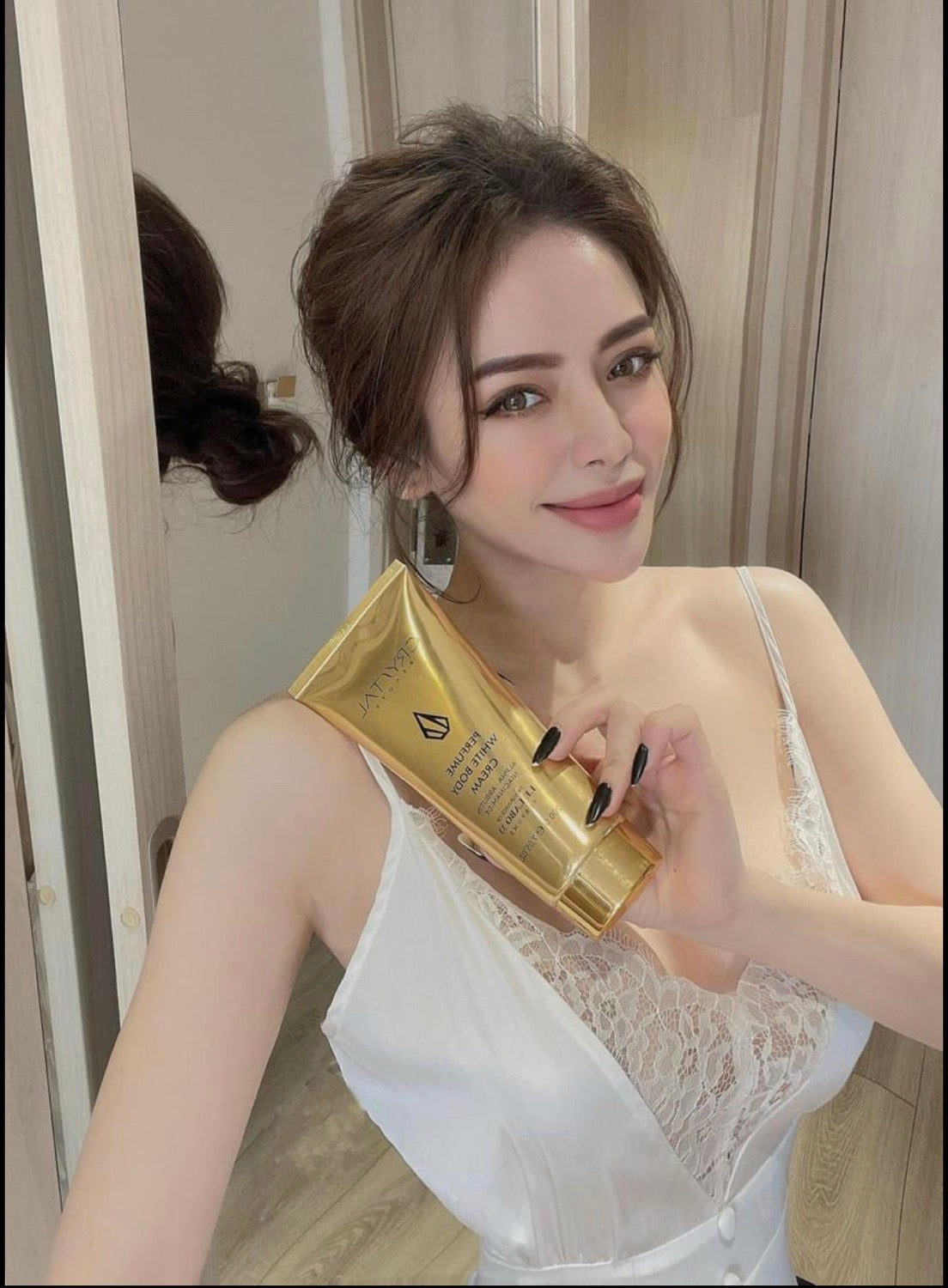 Perfume body cream Crystal
