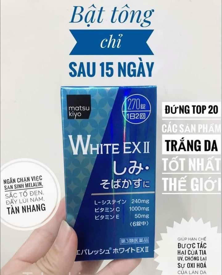 Vien trang da tri nám EXII (270 vien )