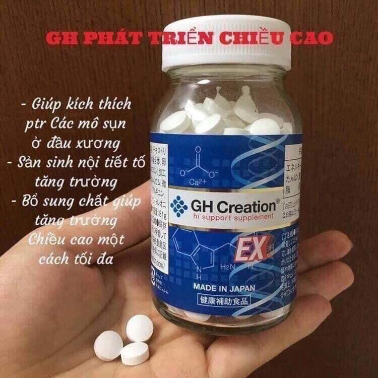 Thuoc tang chieu cao EX GH creation Japan