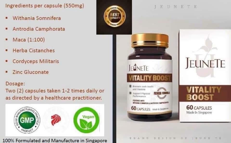 Jeunete vitality boost