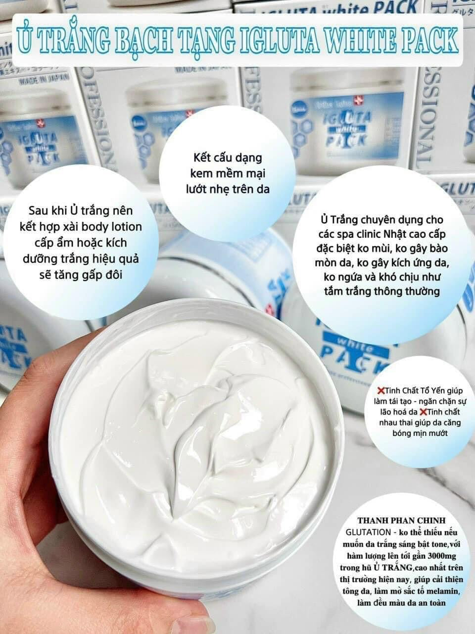 U trang (body & face) Igluta pack