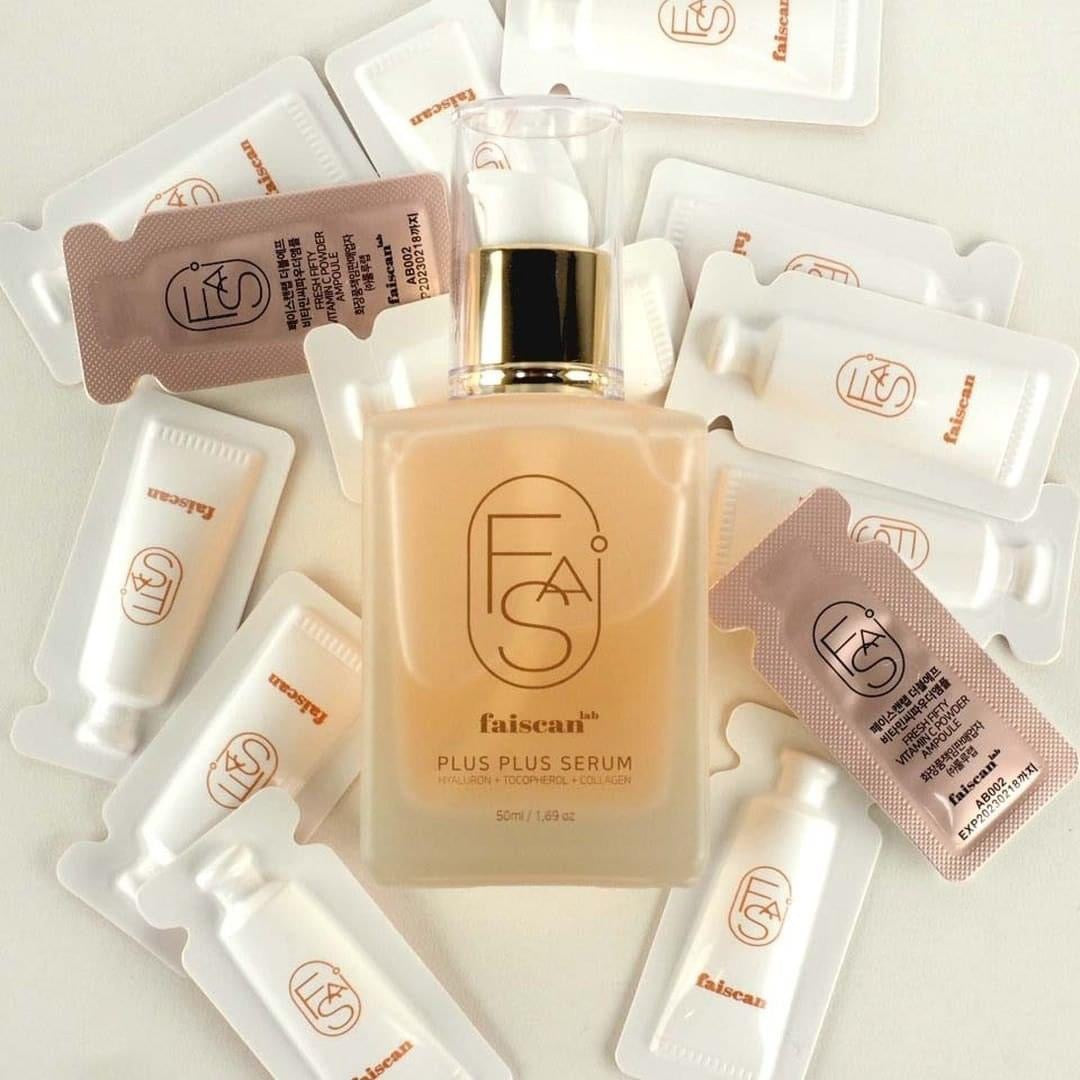 Set serum bot Faiscan vitamin c ( chai serum + hop bot)