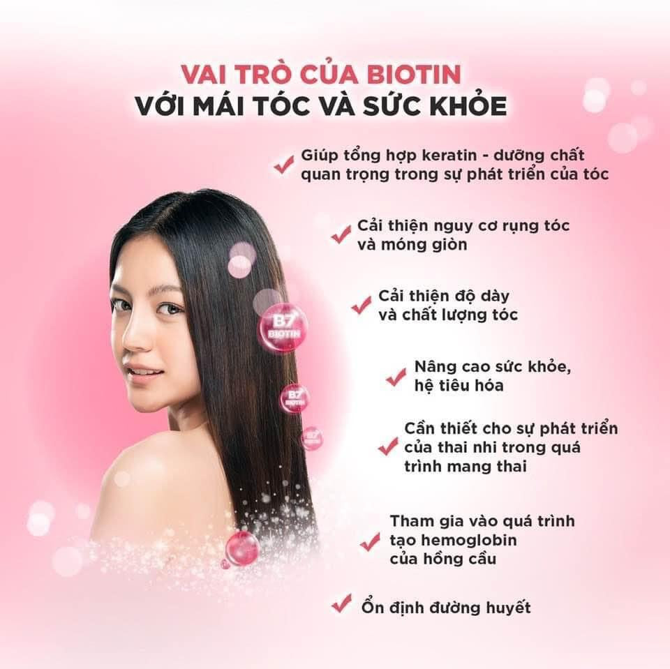 DHC biotin thuoc uong cho tóc(60 ngày )