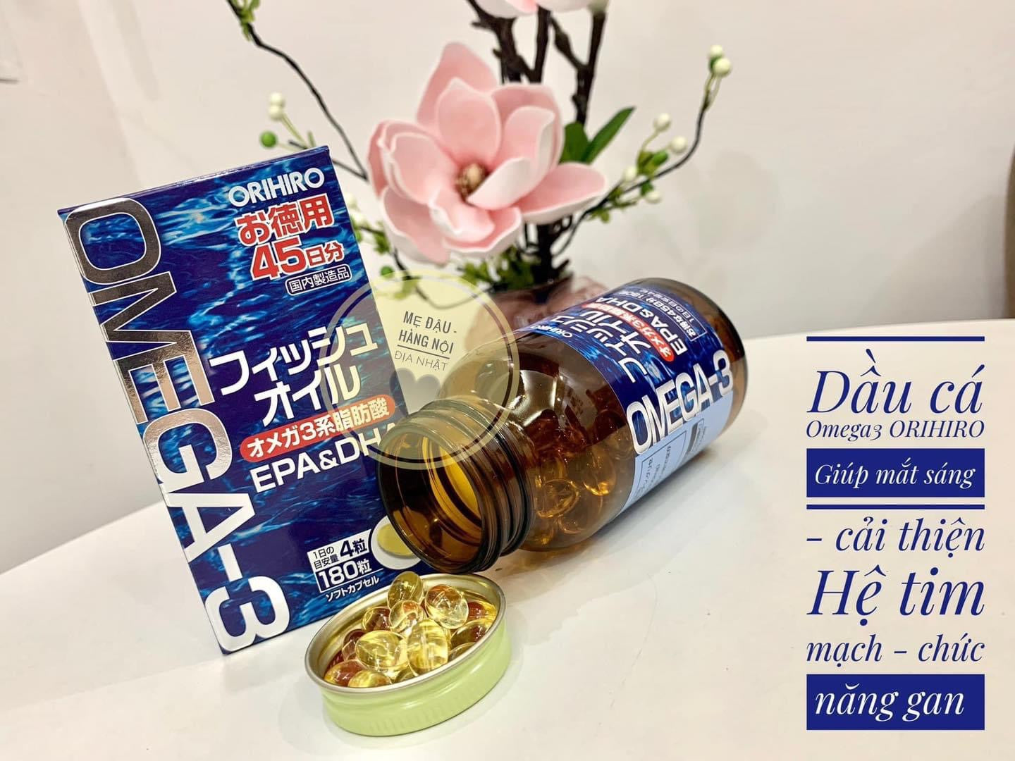 Vien uong omega 3 Orihiro