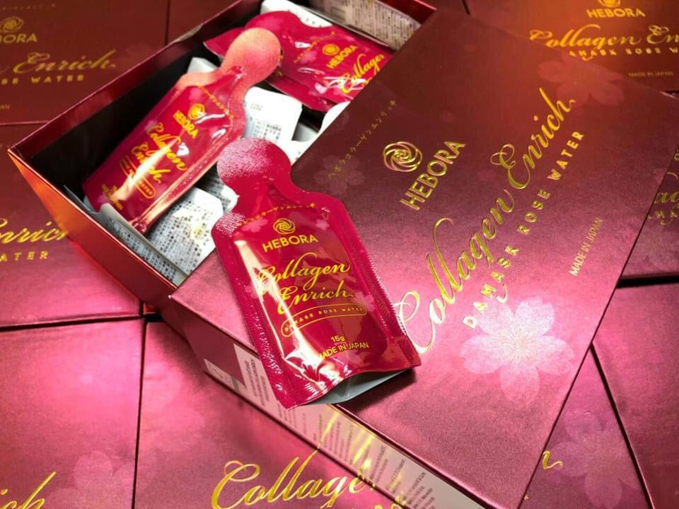 Collagen Hebora Enrich Damask rose water