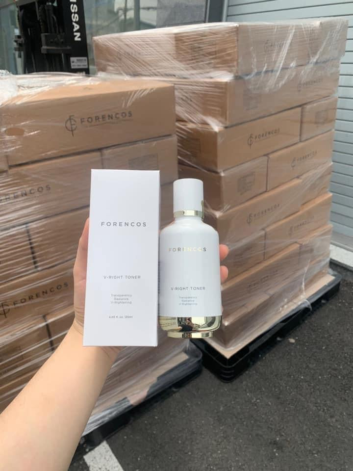 FORENCOS V-RIGHT TONER Transparency Radiance Brightening