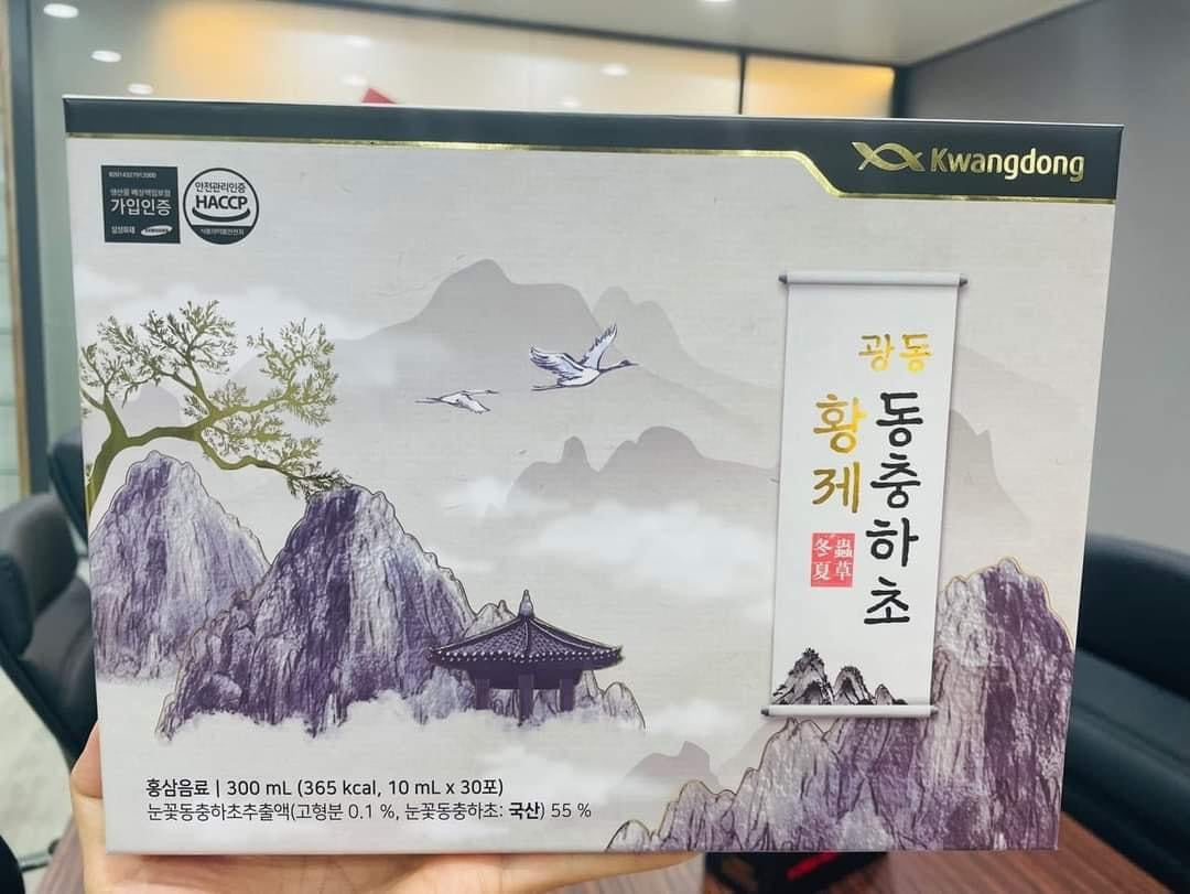 Dong trung ha thao Kwangdong nuoc(30 gói)