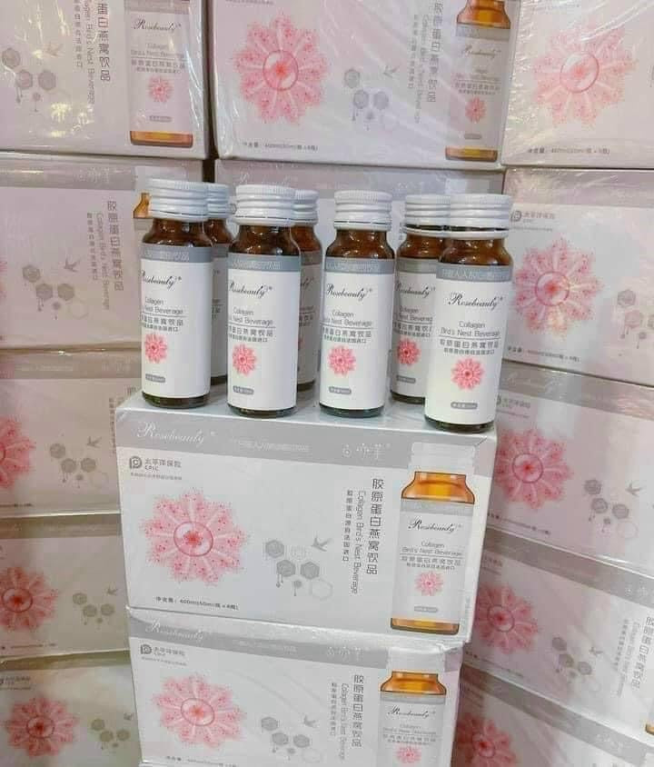 Collagen yen Rose Beauty ( China) hop 8 lo