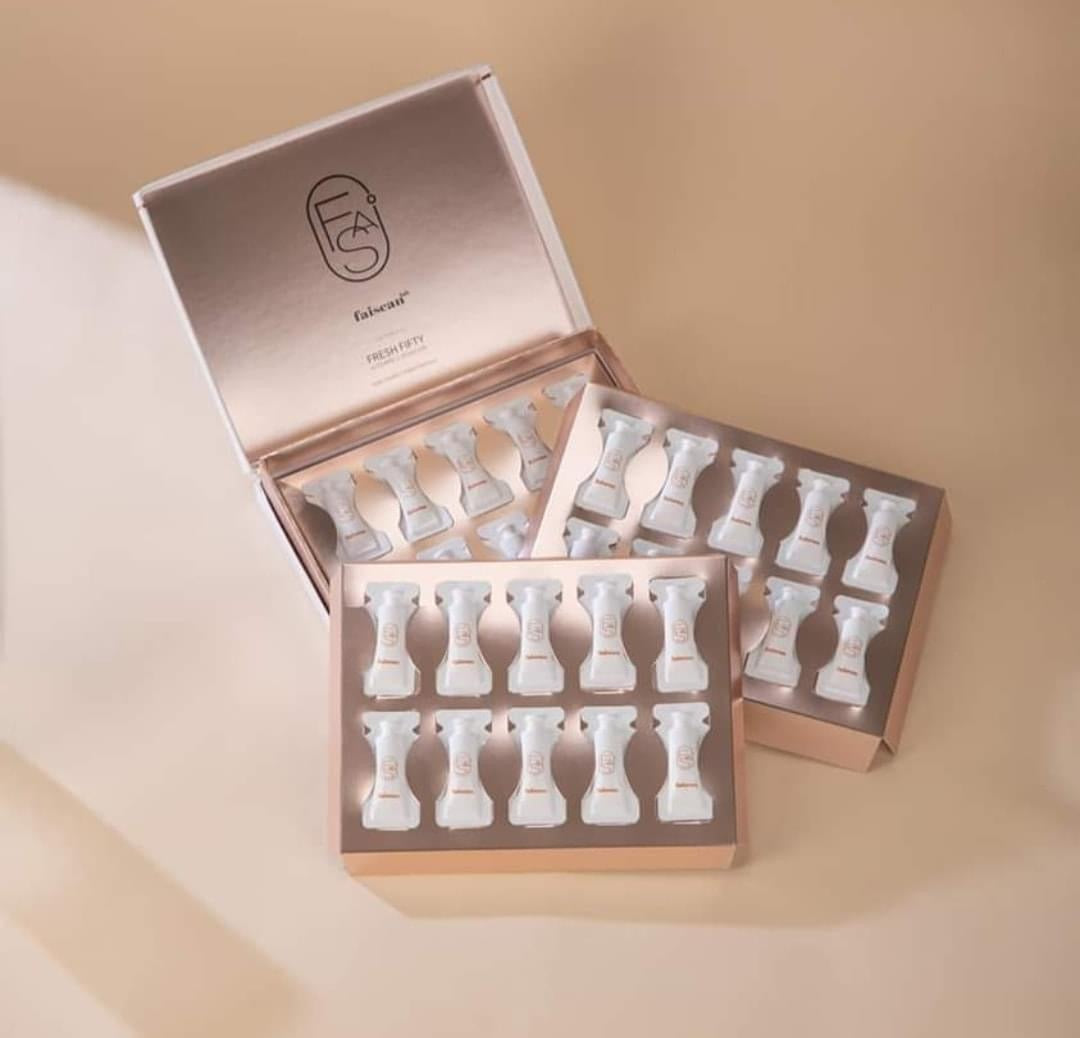 Set serum bot Faiscan vitamin c ( chai serum + hop bot)