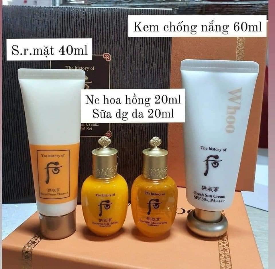 Set chong nang Whoo fresh