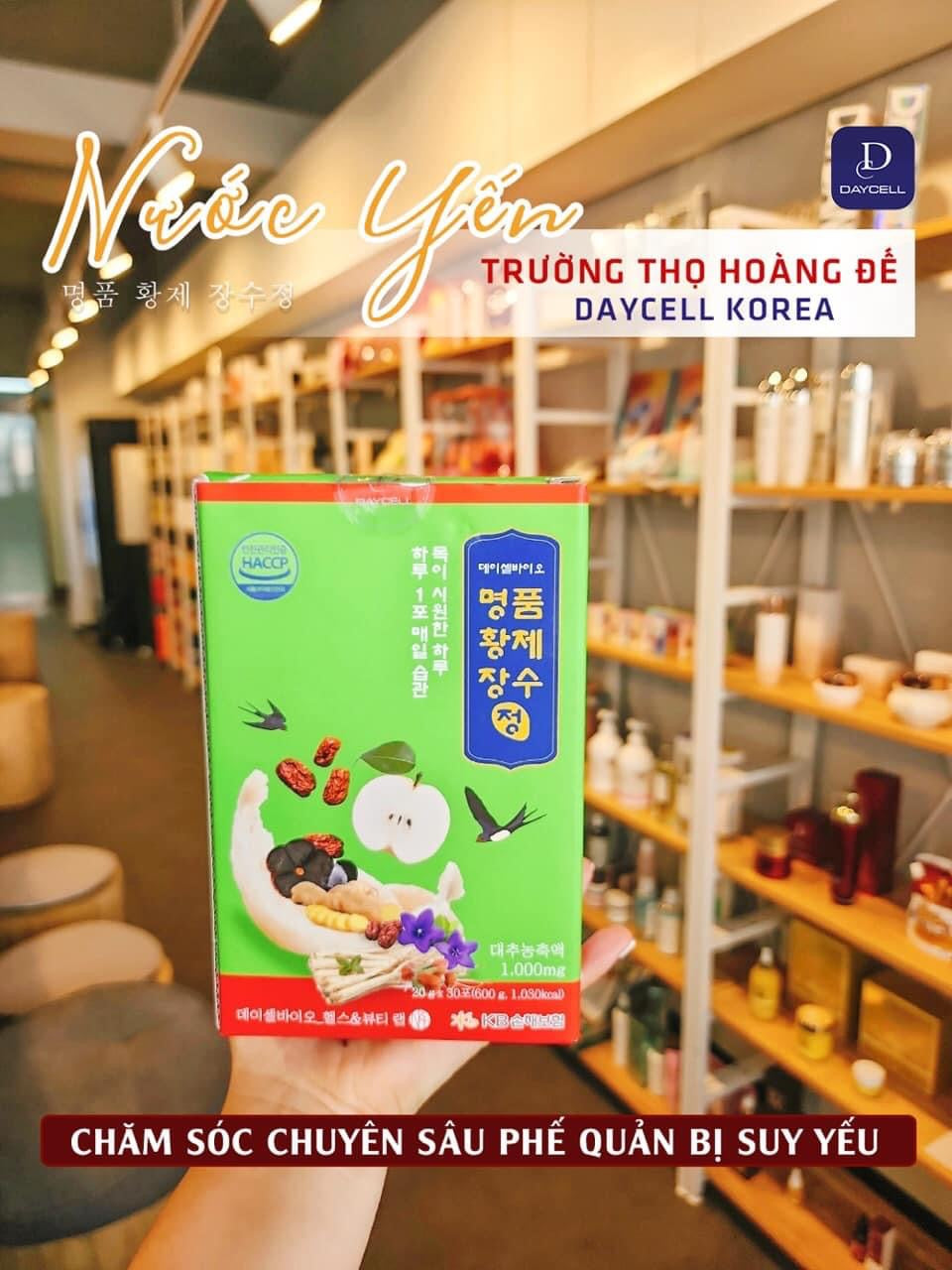 Nuoc yen Truong tho Hoang de Daycell