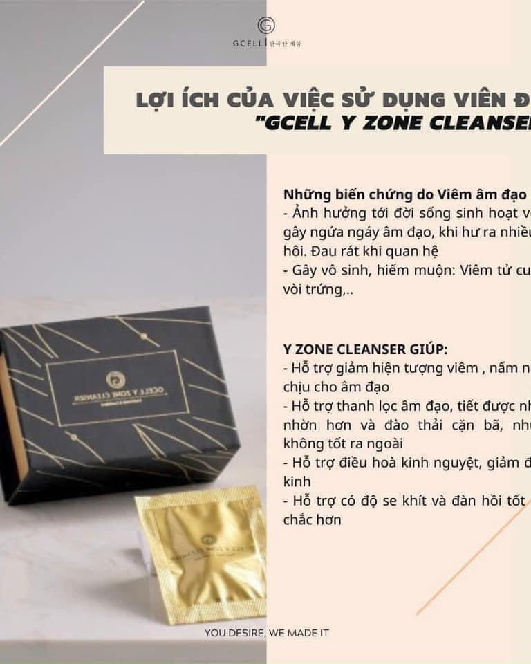 Vien dat Y zone Gcell cleanser