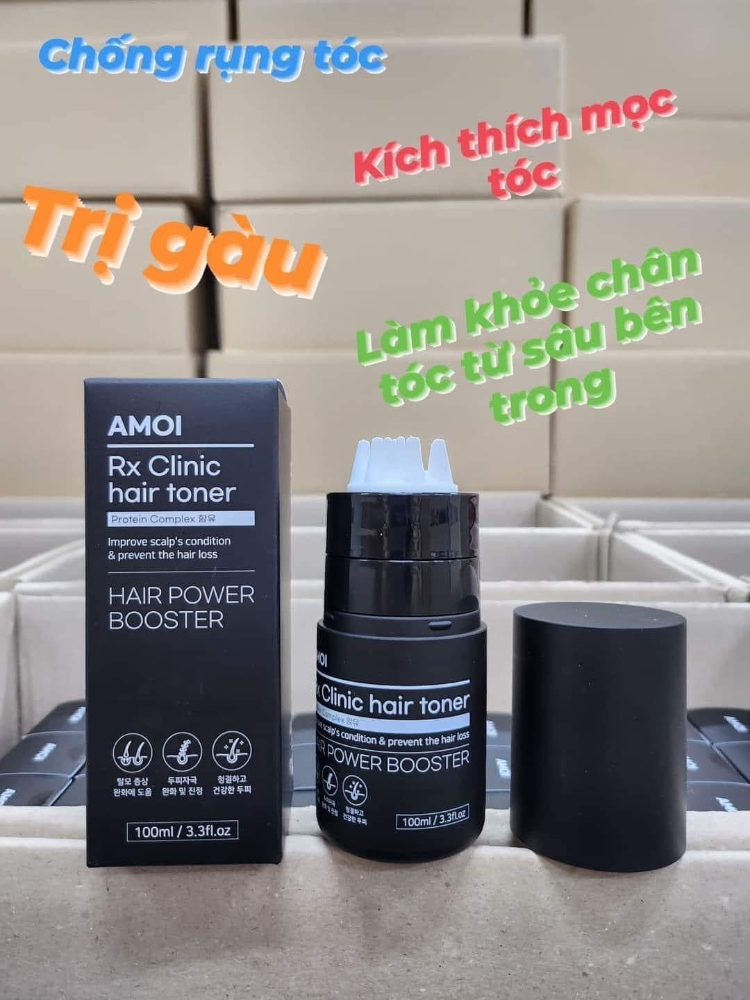 Amoi hair toner lan moc toc
