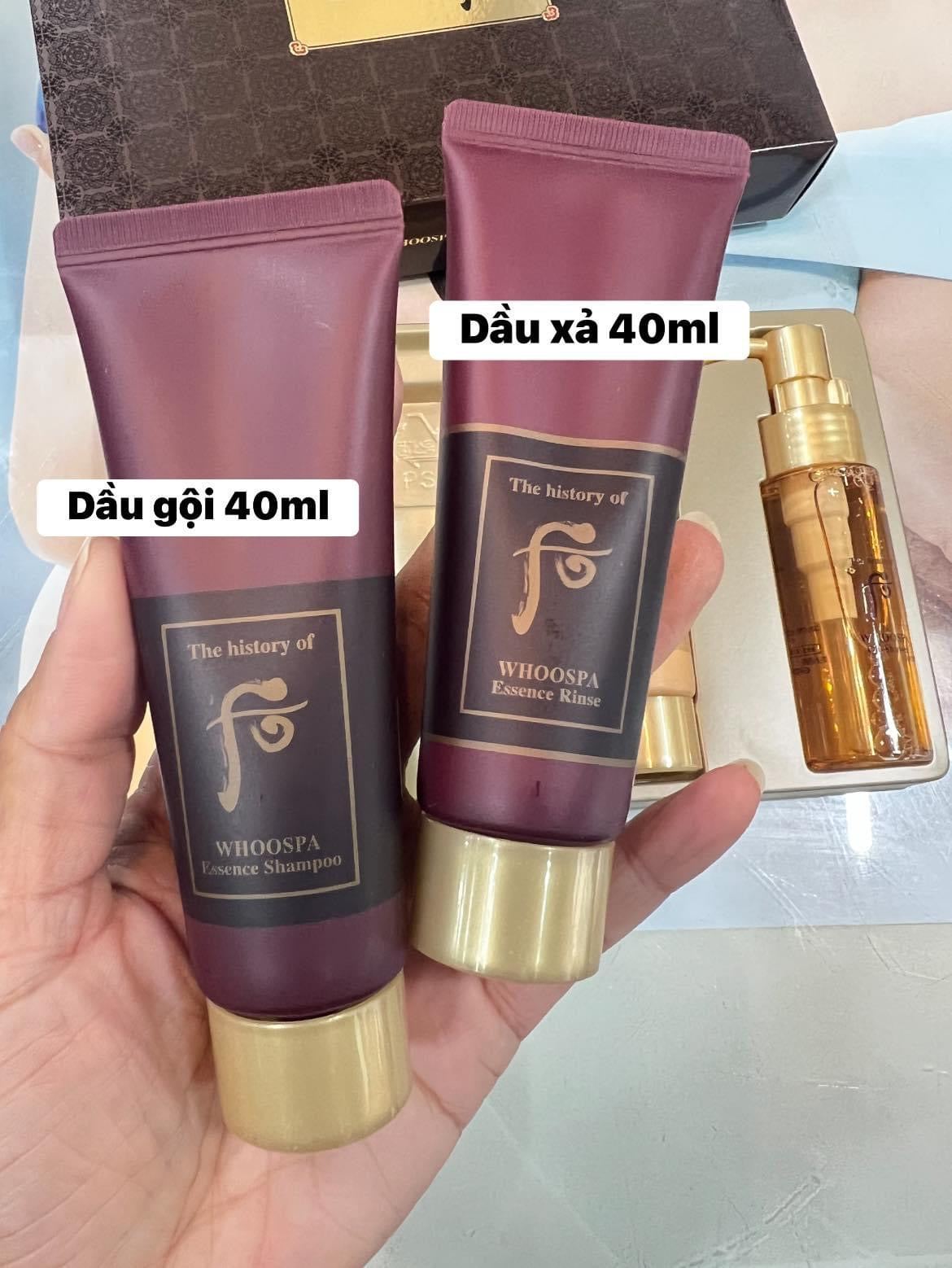 Set mini tam goi Whoo spa Hoang gia