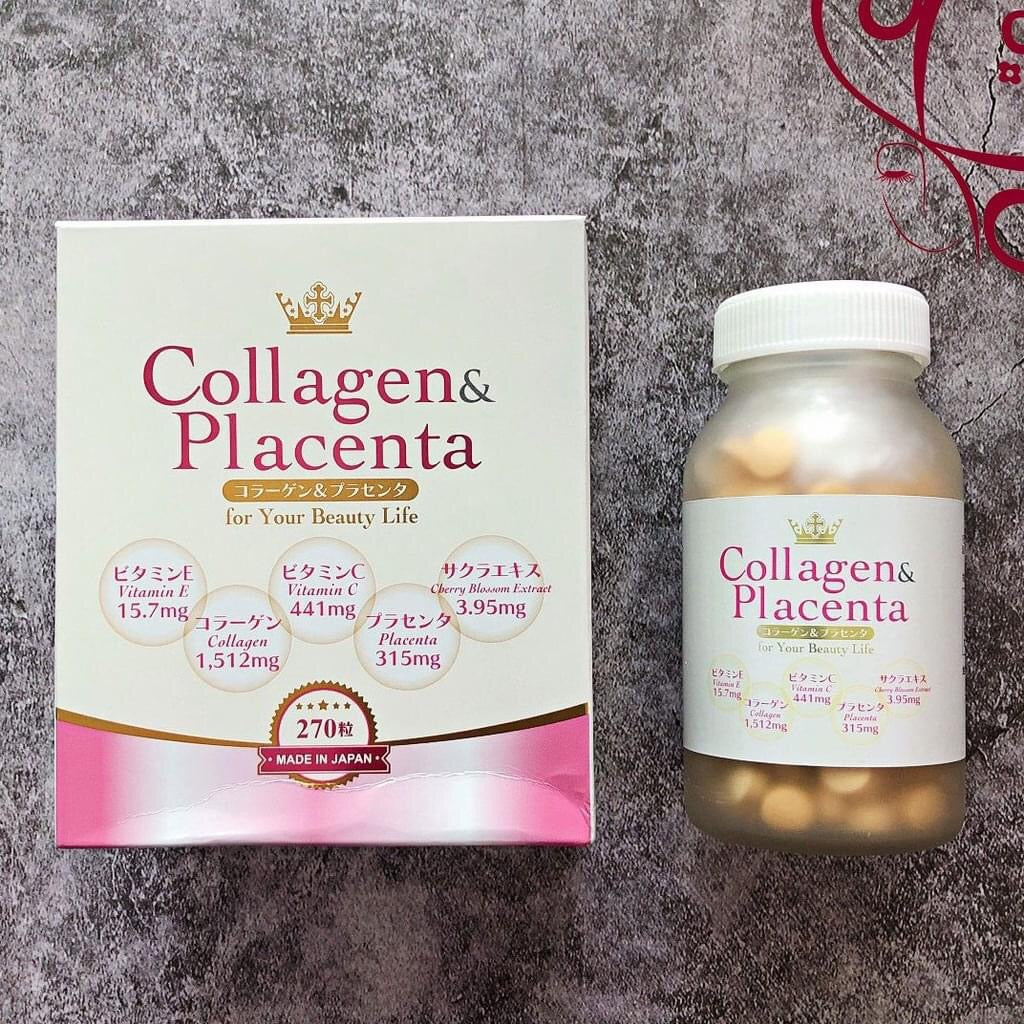Vien uong Collagen & Plancenta