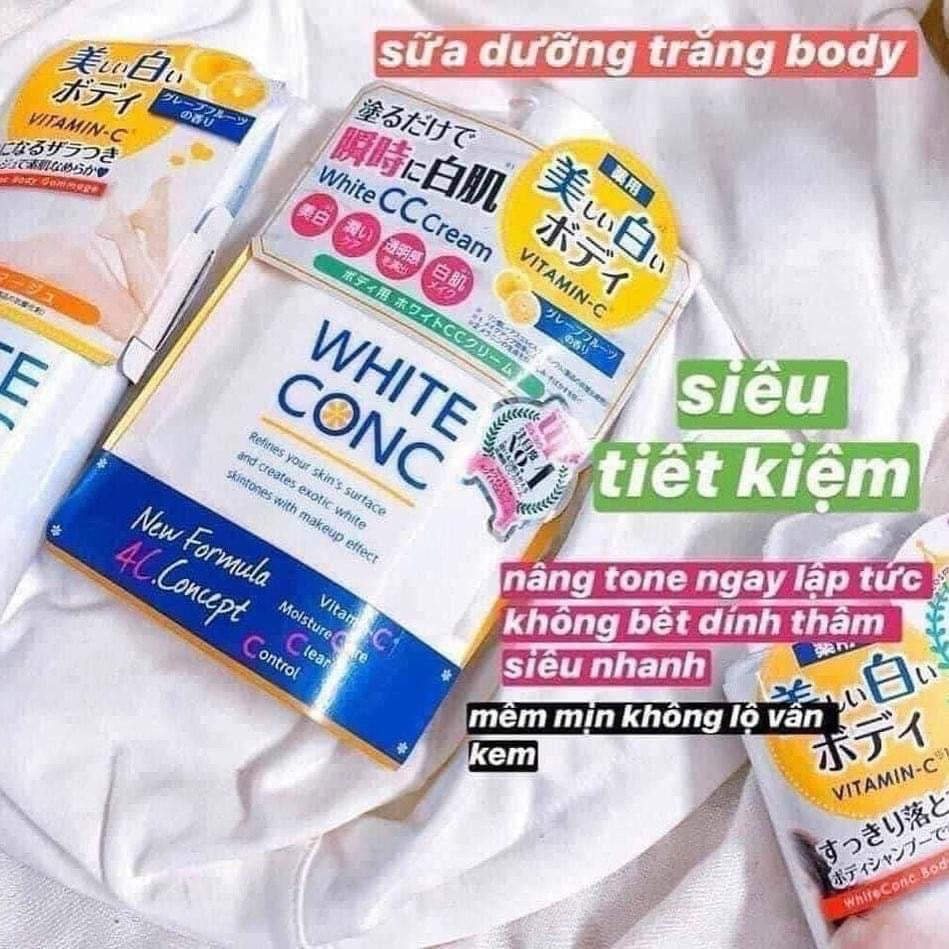 Lotion duong trang body ConC Japan
