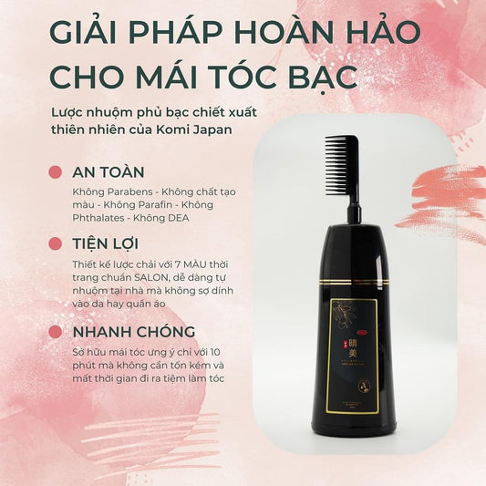 Luoc nhuom phu bac Komi (350ml)