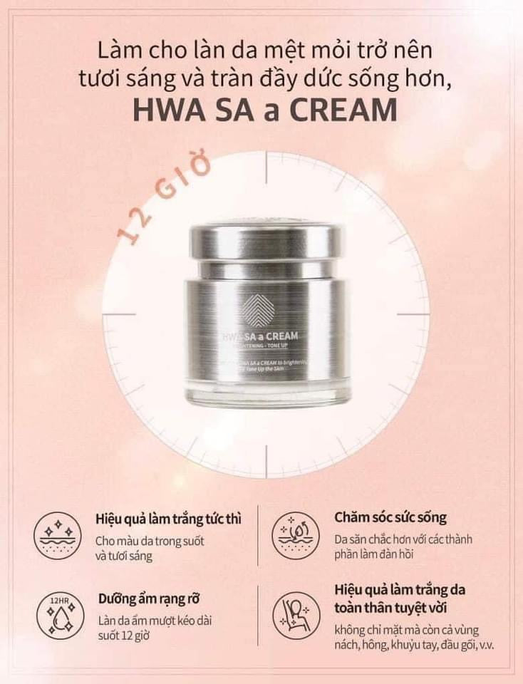 Kem ca hoi trang cre8skin Hwa sa a cream