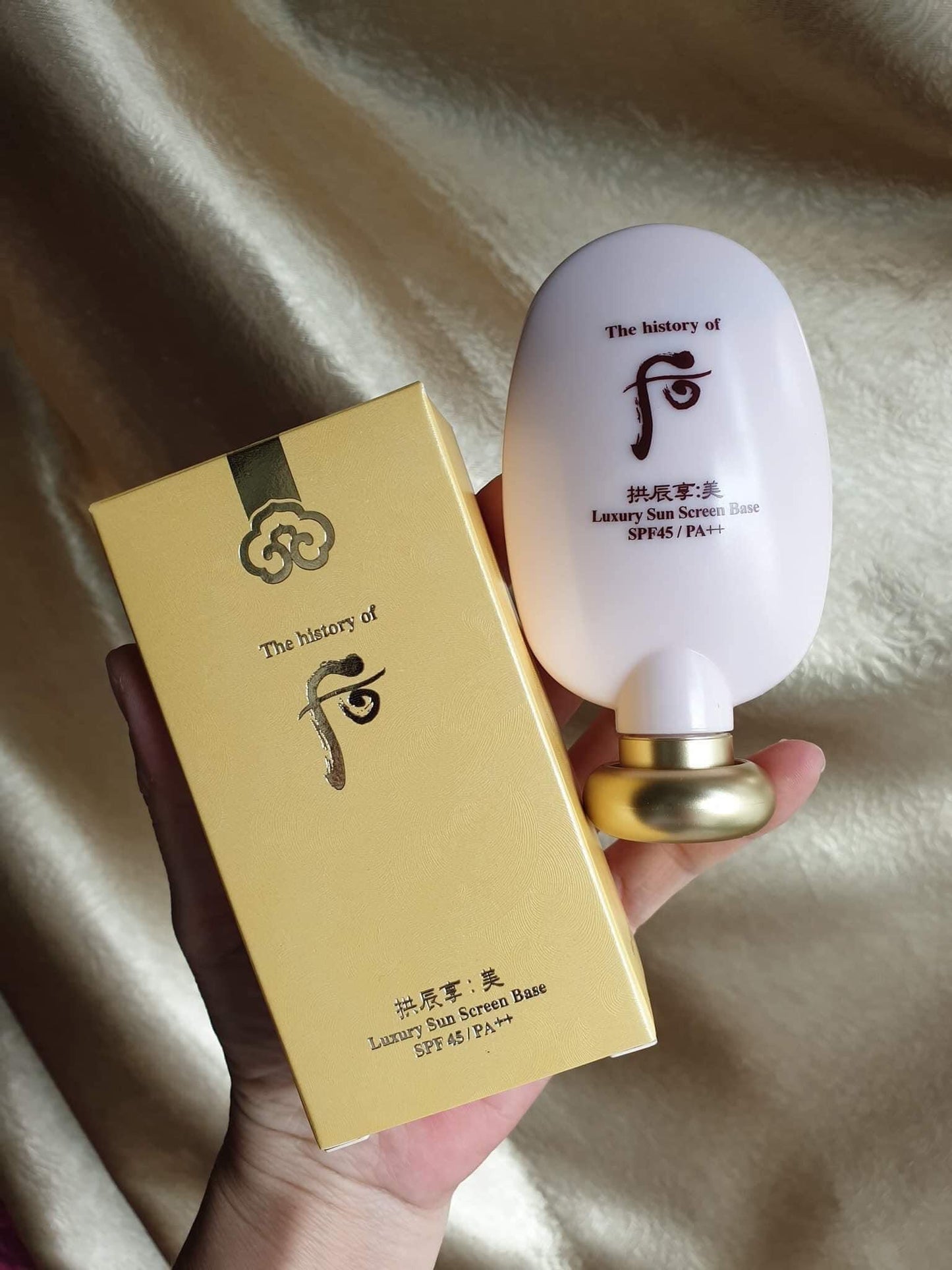 Kem lot chong nang Whoo essential