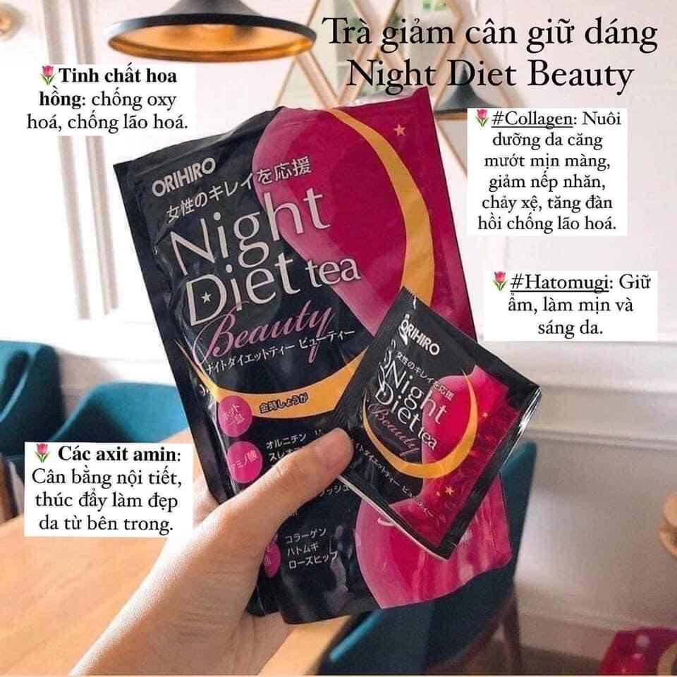 Night diet tea beauty (16goi) Orihiro
