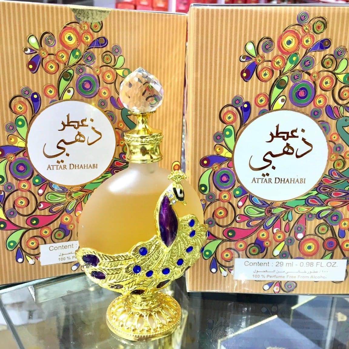 Tinh dau nuoc hoa cong vang Attar Dhahabi