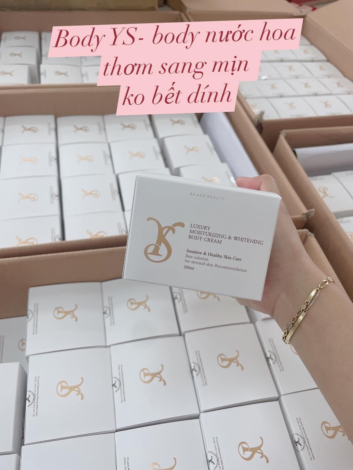 Kem duong trang body YS cream