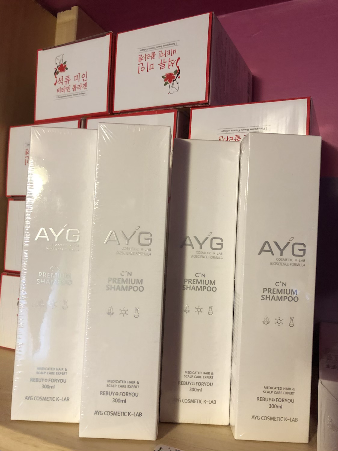 AYG Dau goi rung toc 300ml korea