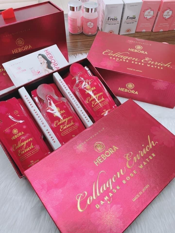 Collagen Hebora Enrich Damask rose water